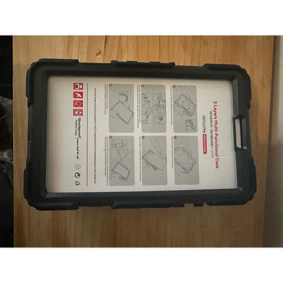 Tablet Protection Cover - Black - Picture 2 of 4